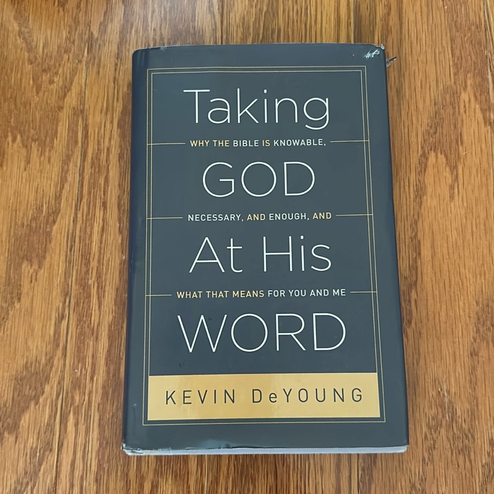 Taking God at His Word Book